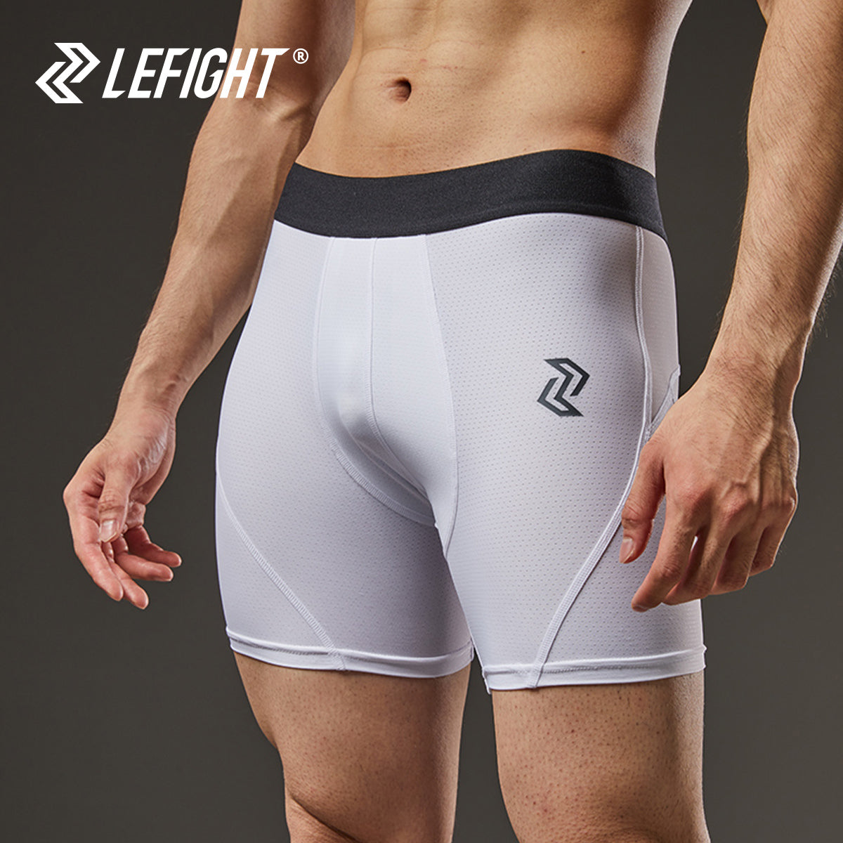 Paquete de 3 calzoncillos tipo bóxer deportivos Lefight para hombre
