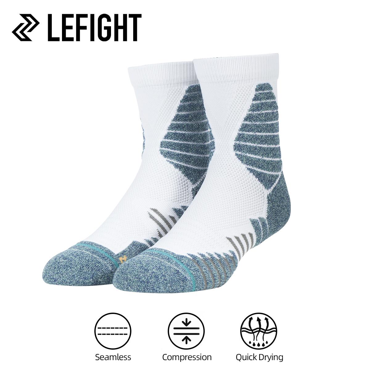 Seamless Compression Lefight Basketball Socks