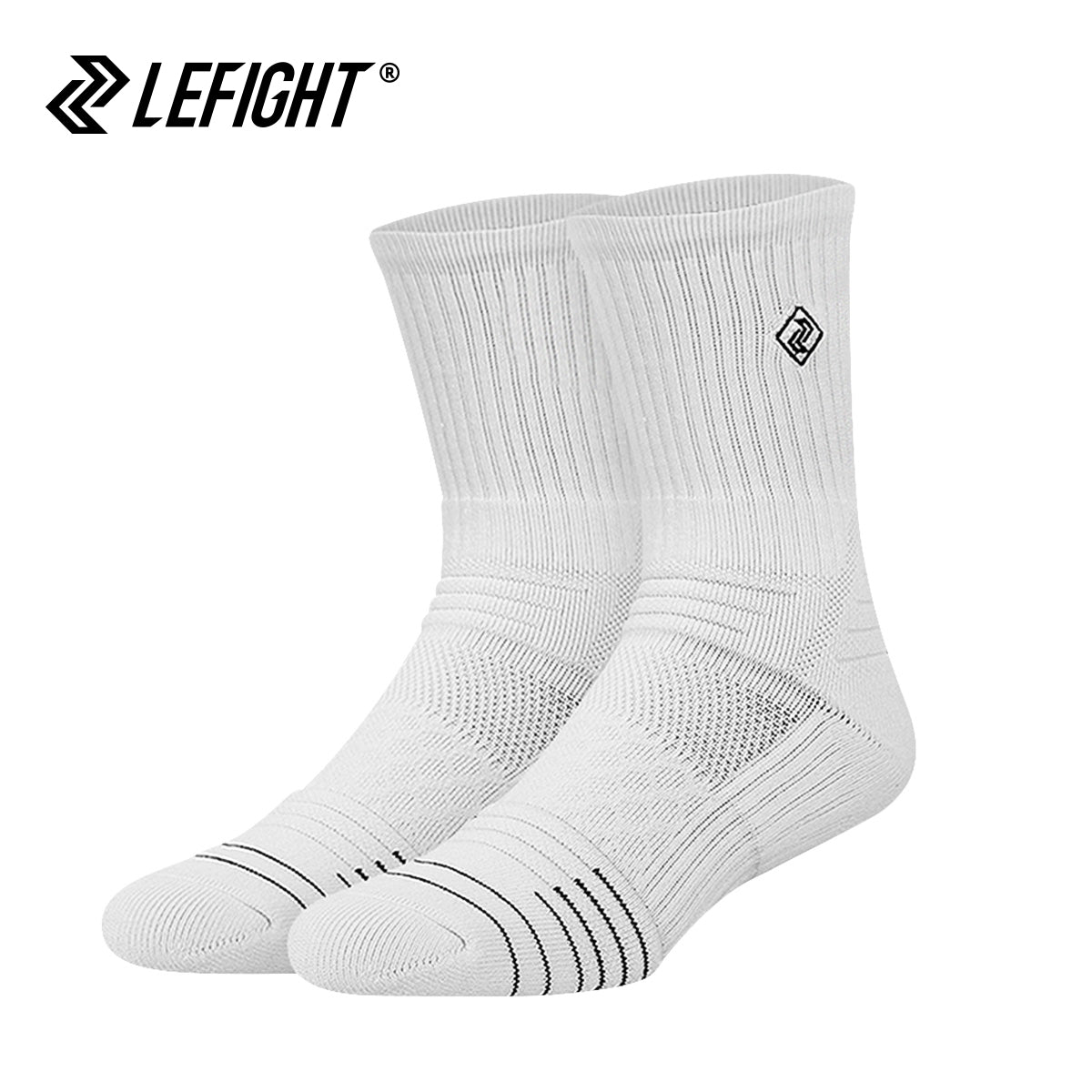 3 Pairs - Lefight Large Basketball Compression Socks